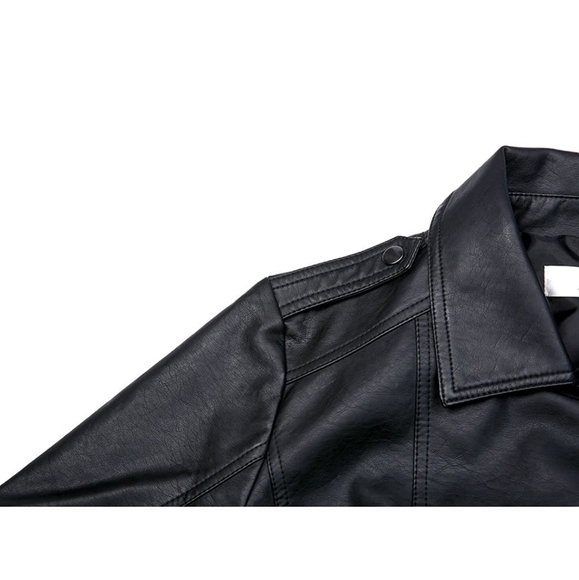 Woman's leather jacket - Picture 6 of 8